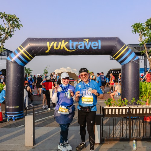 Race photo from YUK TRAVEL RUN