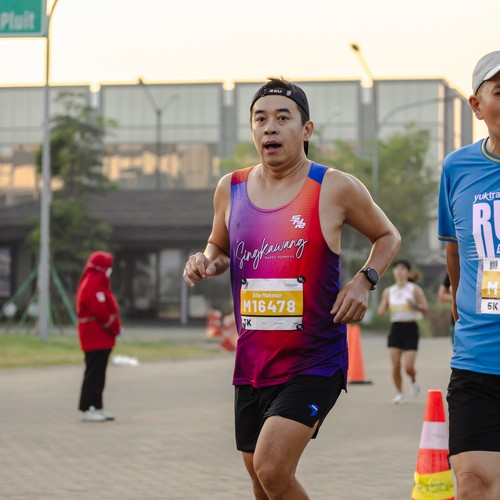 Race photo from YUK TRAVEL RUN