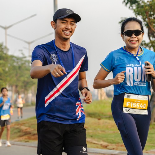 Race photo from YUK TRAVEL RUN