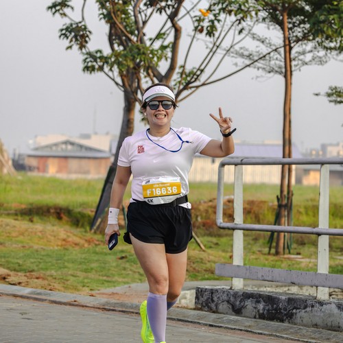 Race photo from YUK TRAVEL RUN