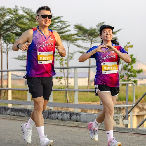Race photo from YUK TRAVEL RUN