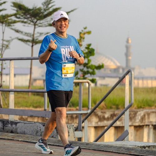 Race photo from YUK TRAVEL RUN