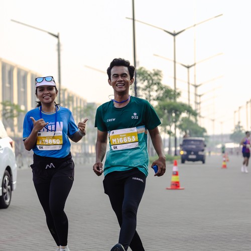Race photo from YUK TRAVEL RUN