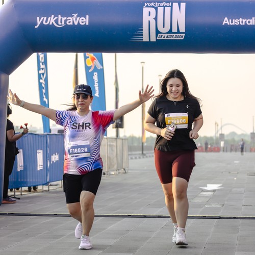 Race photo from YUK TRAVEL RUN