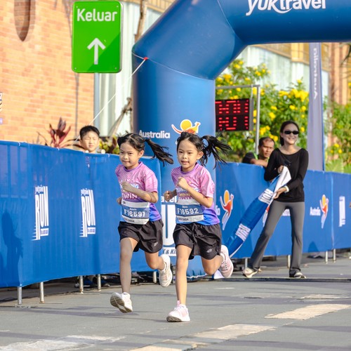 Race photo from YUK TRAVEL RUN
