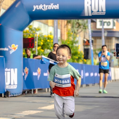 Race photo from YUK TRAVEL RUN