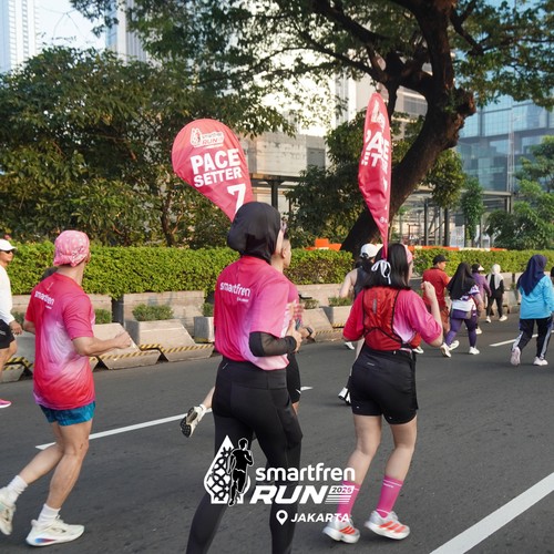 Race photo from SMARTFREN RUN 2026 VIBES