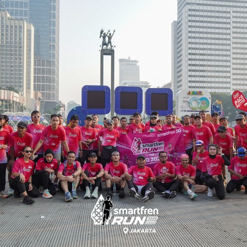 Race photo from SMARTFREN RUN 2026 VIBES
