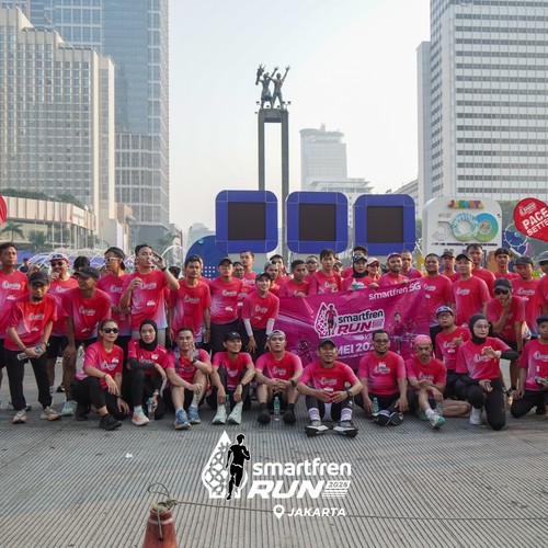 Race photo from SMARTFREN RUN 2026 VIBES