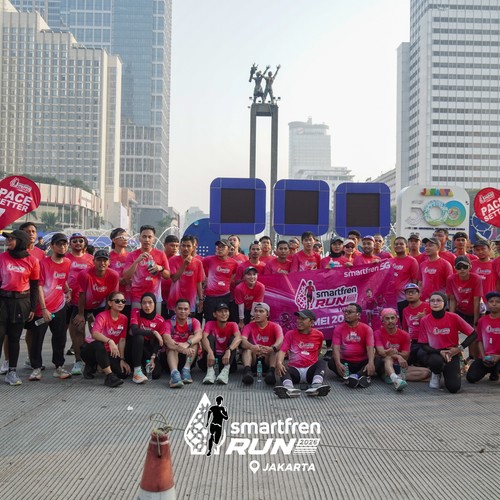 Race photo from SMARTFREN RUN 2026 VIBES