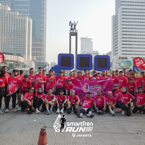 Race photo from SMARTFREN RUN 2026 VIBES