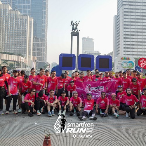 Race photo from SMARTFREN RUN 2026 VIBES