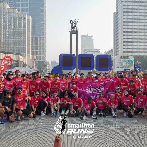 Race photo from SMARTFREN RUN 2026 VIBES