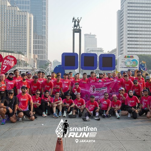 Race photo from SMARTFREN RUN 2026 VIBES