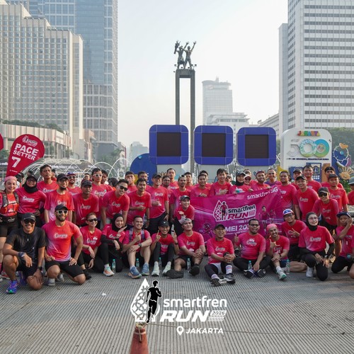 Race photo from SMARTFREN RUN 2026 VIBES