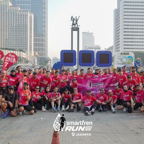 Race photo from SMARTFREN RUN 2026 VIBES