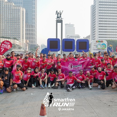Race photo from SMARTFREN RUN 2026 VIBES