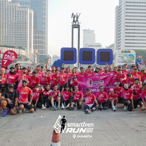 Race photo from SMARTFREN RUN 2026 VIBES