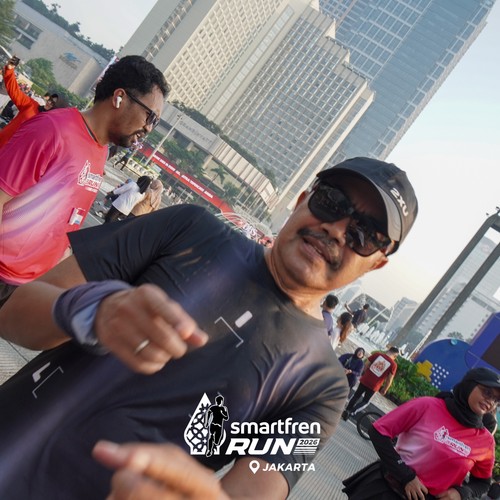 Race photo from SMARTFREN RUN 2026 VIBES