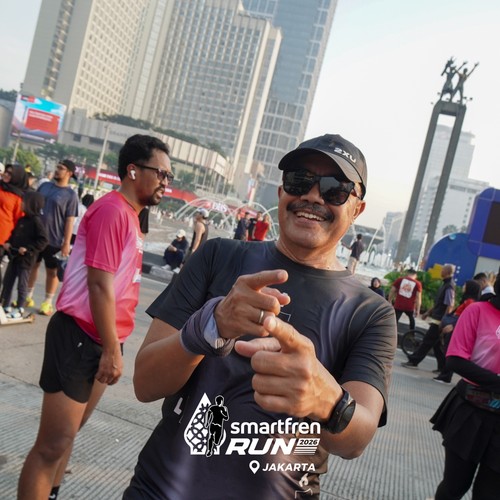 Race photo from SMARTFREN RUN 2026 VIBES