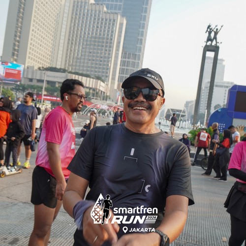 Race photo from SMARTFREN RUN 2026 VIBES