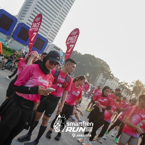 Race photo from SMARTFREN RUN 2026 VIBES