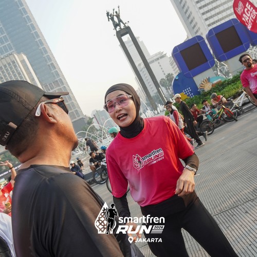Race photo from SMARTFREN RUN 2026 VIBES