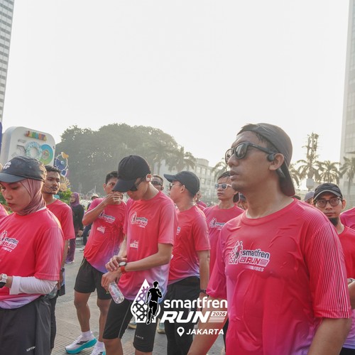 Race photo from SMARTFREN RUN 2026 VIBES