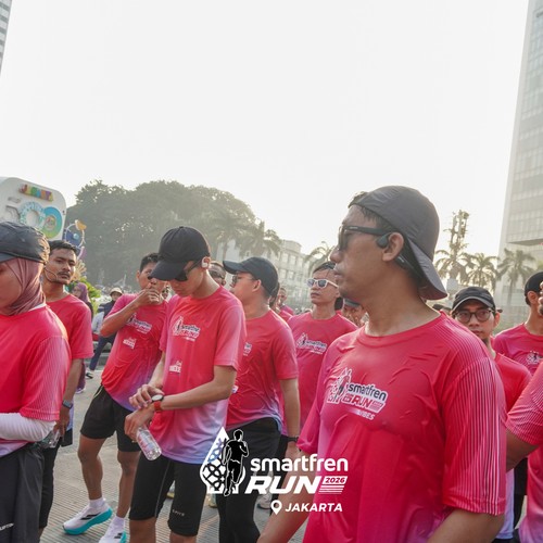 Race photo from SMARTFREN RUN 2026 VIBES