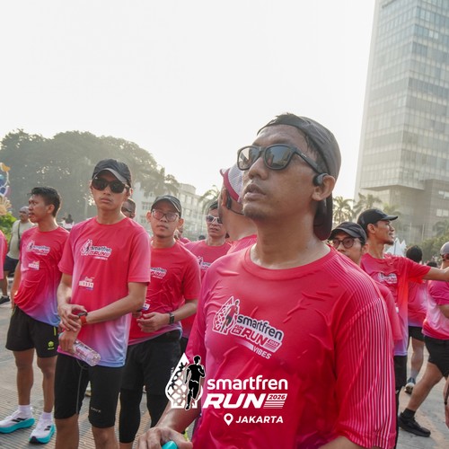 Race photo from SMARTFREN RUN 2026 VIBES