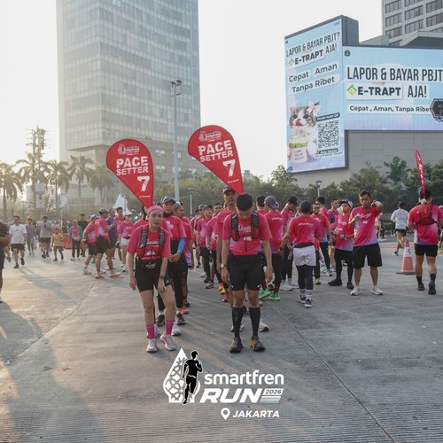 Race photo from SMARTFREN RUN 2026 VIBES