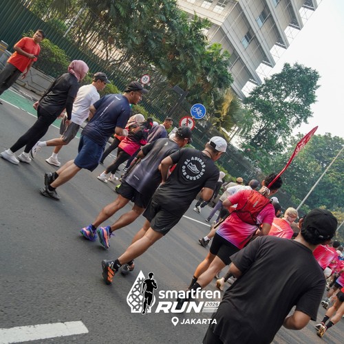 Race photo from SMARTFREN RUN 2026 VIBES