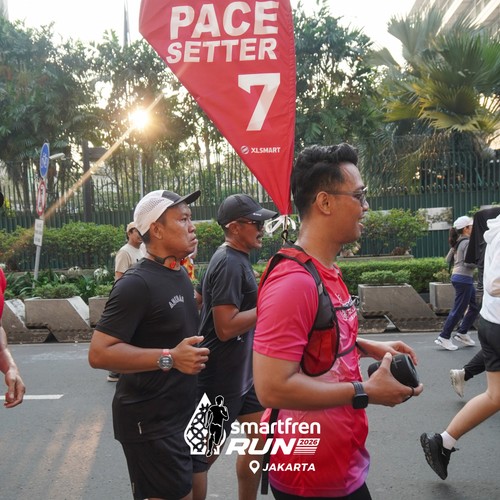 Race photo from SMARTFREN RUN 2026 VIBES