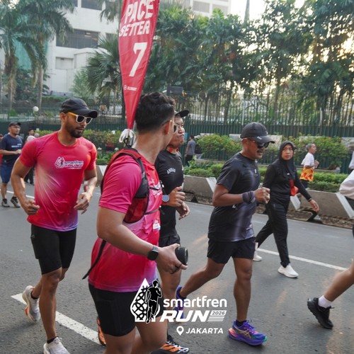 Race photo from SMARTFREN RUN 2026 VIBES