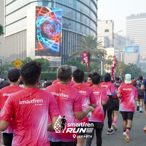 Race photo from SMARTFREN RUN 2026 VIBES