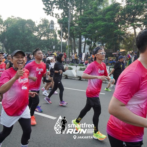 Race photo from SMARTFREN RUN 2026 VIBES