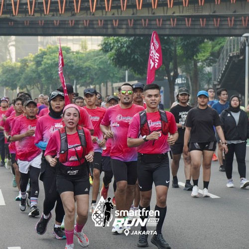 Race photo from SMARTFREN RUN 2026 VIBES