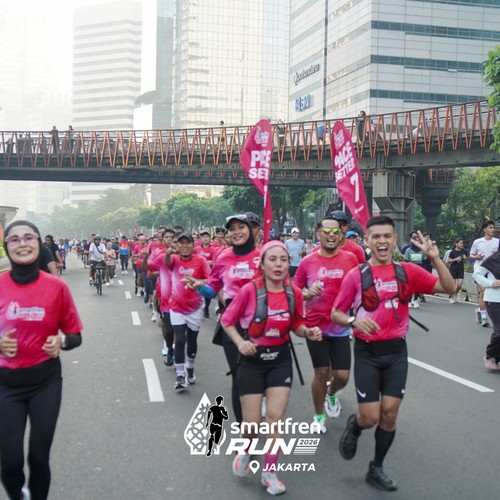 Race photo from SMARTFREN RUN 2026 VIBES