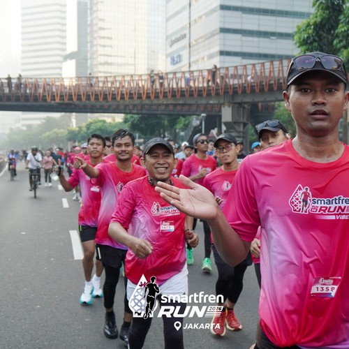 Race photo from SMARTFREN RUN 2026 VIBES