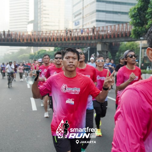 Race photo from SMARTFREN RUN 2026 VIBES