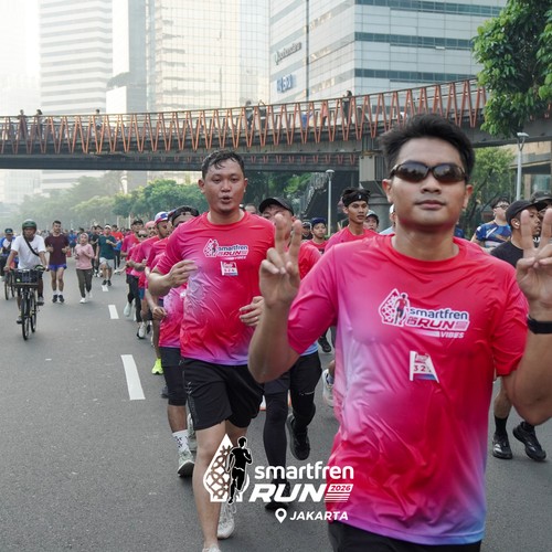 Race photo from SMARTFREN RUN 2026 VIBES