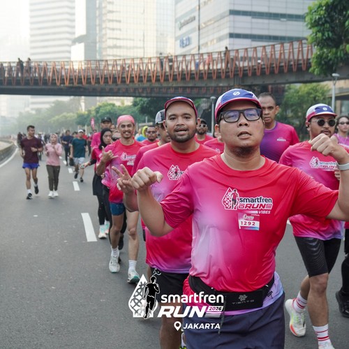 Race photo from SMARTFREN RUN 2026 VIBES