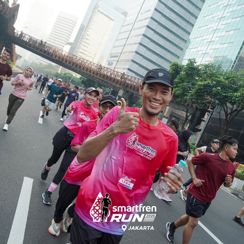 Race photo from SMARTFREN RUN 2026 VIBES