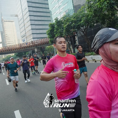 Race photo from SMARTFREN RUN 2026 VIBES