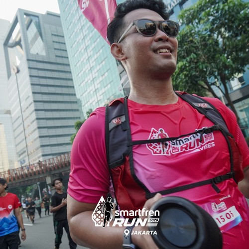 Race photo from SMARTFREN RUN 2026 VIBES