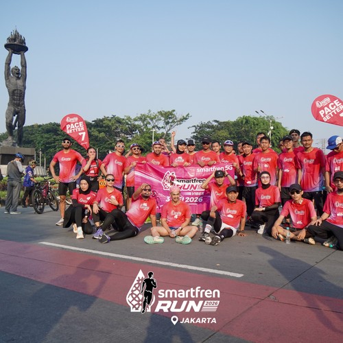 Race photo from SMARTFREN RUN 2026 VIBES