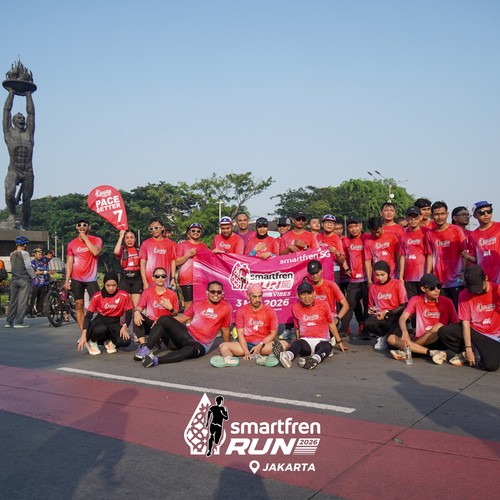 Race photo from SMARTFREN RUN 2026 VIBES