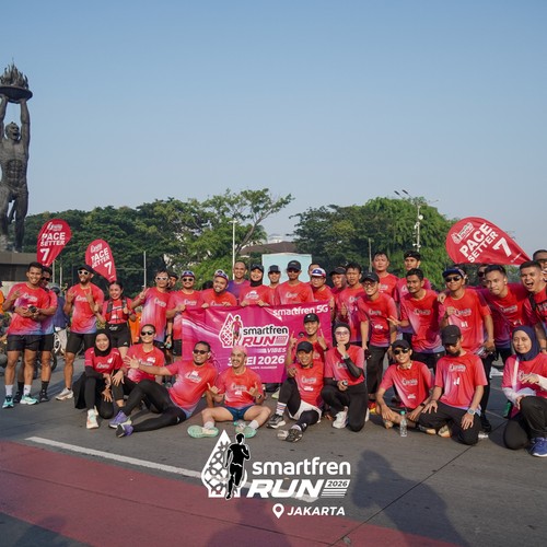 Race photo from SMARTFREN RUN 2026 VIBES