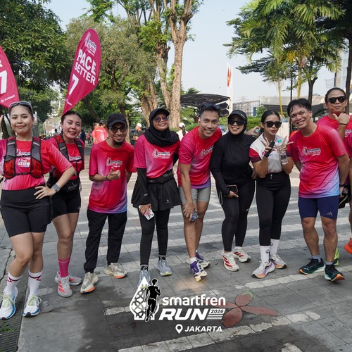 Race photo from SMARTFREN RUN 2026 VIBES