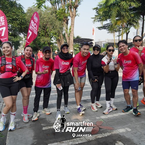 Race photo from SMARTFREN RUN 2026 VIBES
